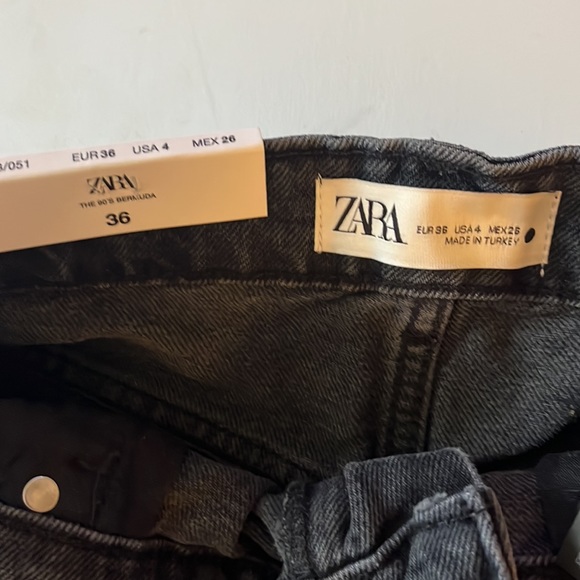 NWT Women’s  Zara 90s Bermuda shorts size 36 - Picture 3 of 5